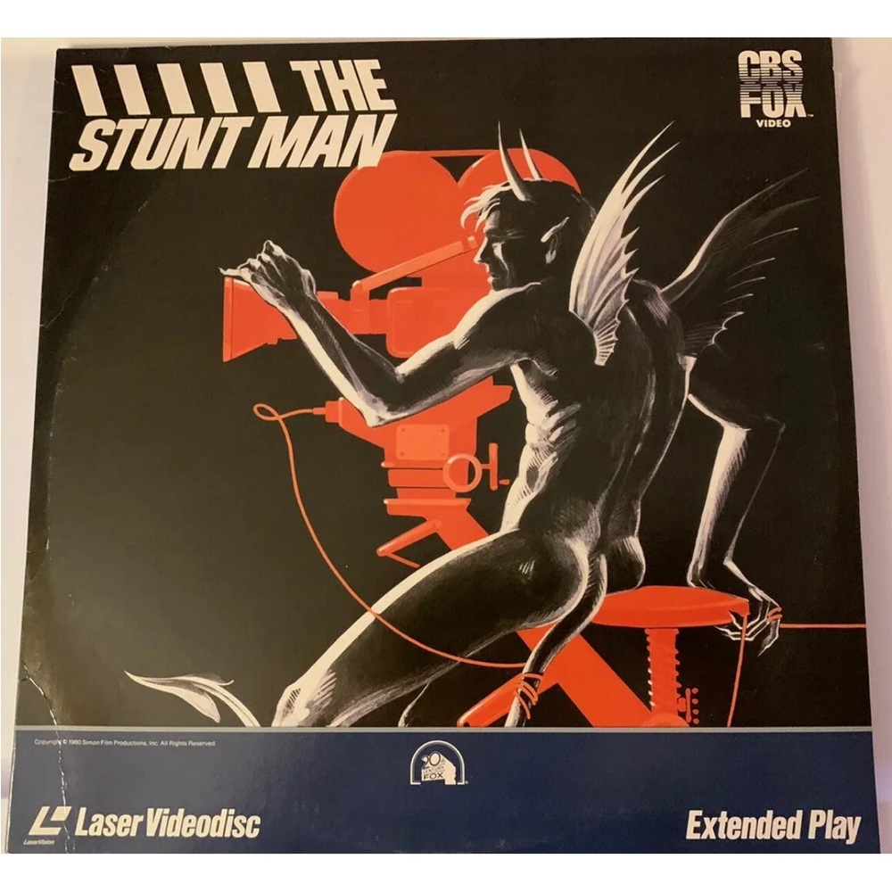 The Stunt Man‎ laserdisc cbs fox video 1980